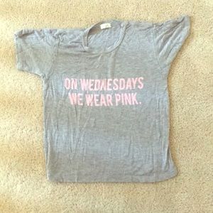“on wednesday we wear pink” girls t-shirt